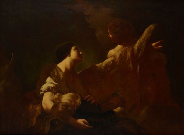 Giovan Battista Piazzetta - Agar e l'angelo