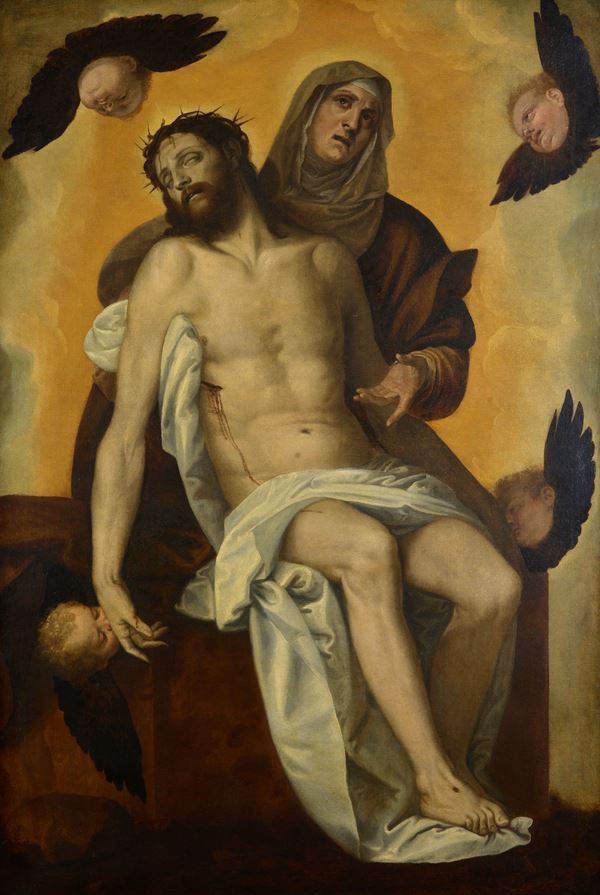Attr. a Francesco Montemezzano - Pietà