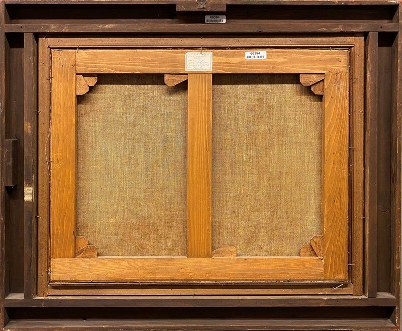 Scuola Napoletana, XVIII Sec. - Giacobbe e Labano