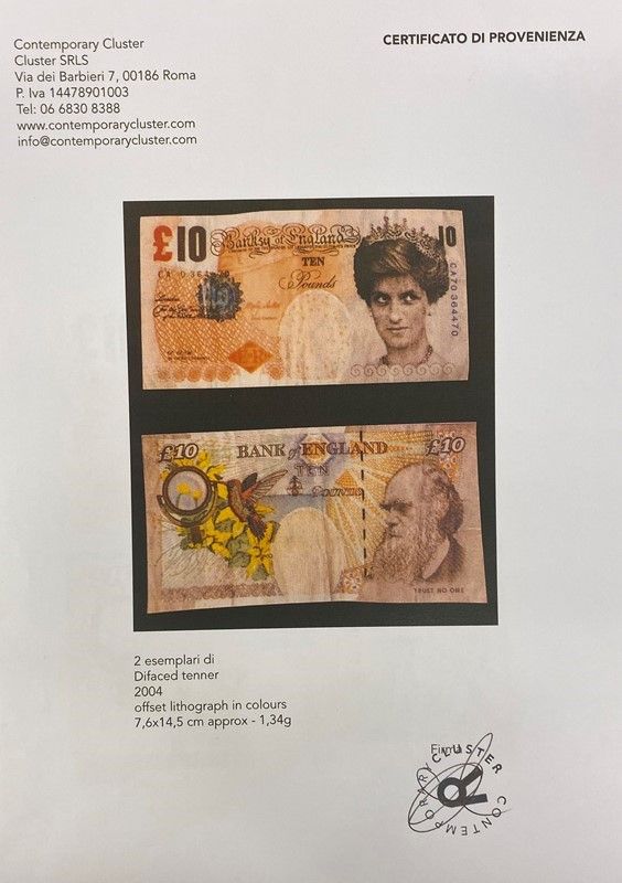 Banksy - DI-faced Tenner