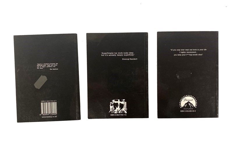 Banksy - Set di Tre Libri Originali