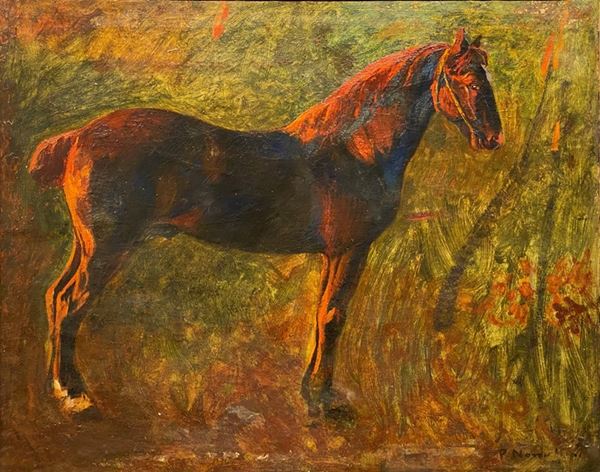 Plinio Nomellini - Horse