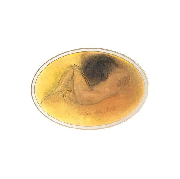 Piero Guccione - Elegia della notte (da Michelangelo)