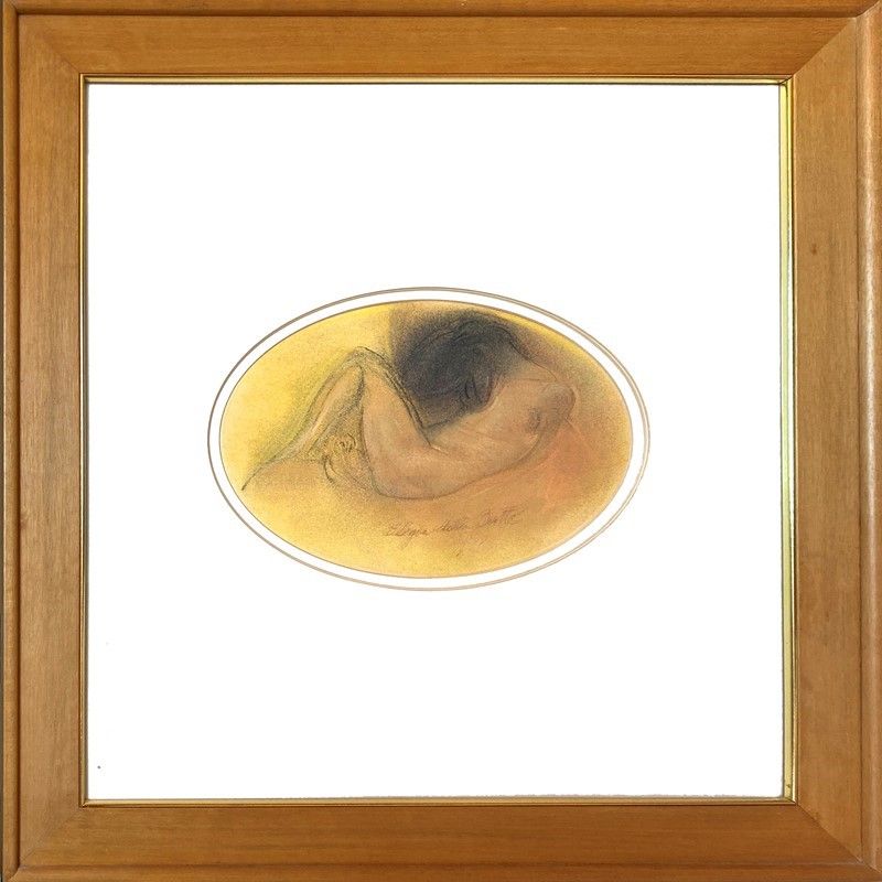 Piero Guccione - Elegia della Notte (da Michelangelo)