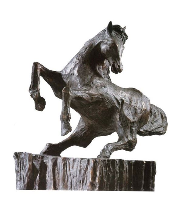 Aligi Sassu - E' una scultura non è un cavallo