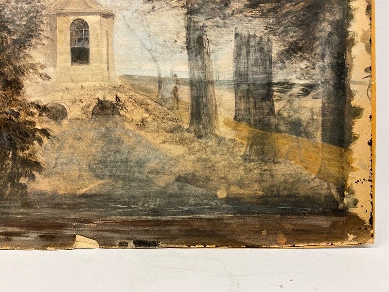 Anonimo, XX Sec. - Paesaggio con Alberi (hyde Park)