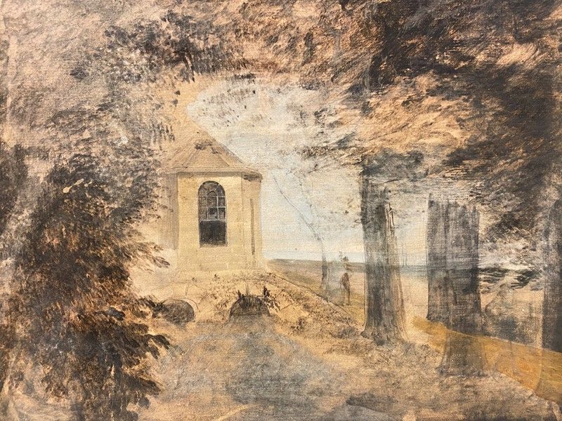 Anonimo, XX Sec. - Paesaggio con Alberi (hyde Park)