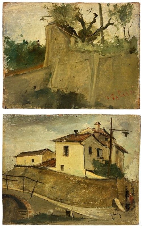 Francesco Pagliazzi - Case; Muro di campagna