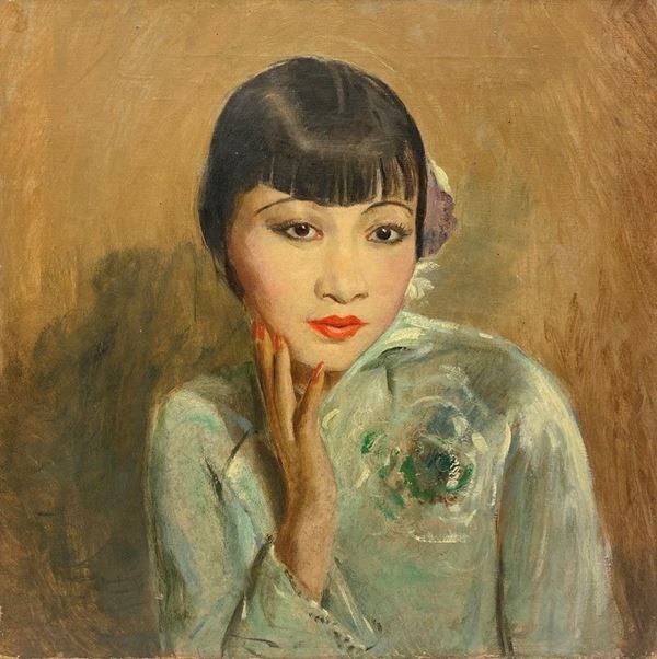 Arthur Sir Acton - Ritratto di donna orientale