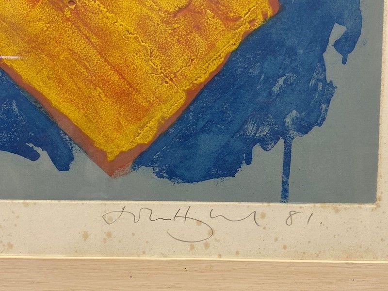John Hoyland - Composizione