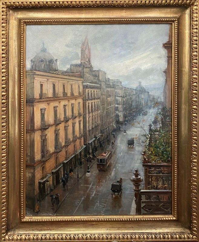 Eleuterio Pagliano - Strada Parigina