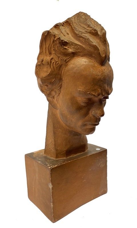 Scuola Francese, XX Sec. - Ritratto di Ludwig Van Beethoven