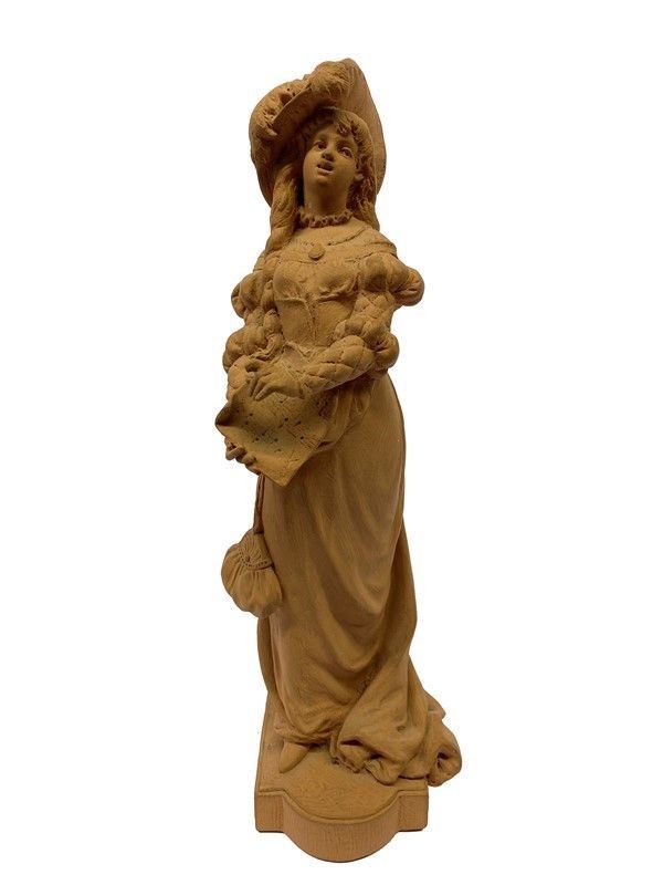 Scuola Francese, XX sec. - Esercizi di canto della dama