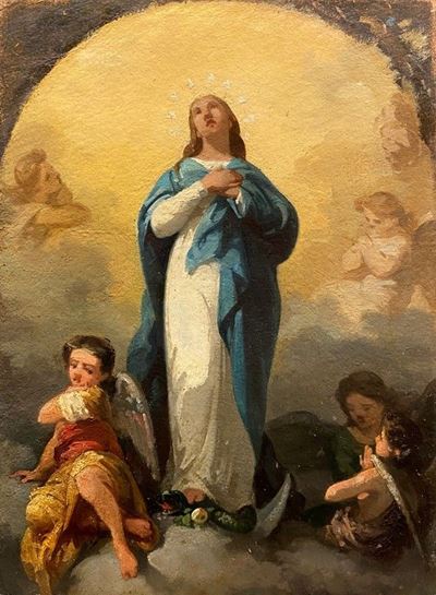 Immacolata Concezione con Angeli e Cherubini