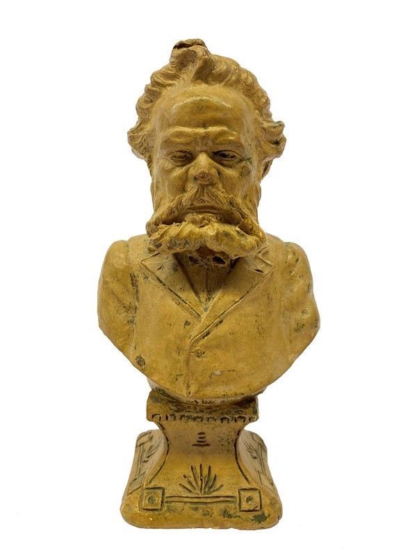 Scuola Toscana, XIX Sec. - Busto di Giosuè Carducci