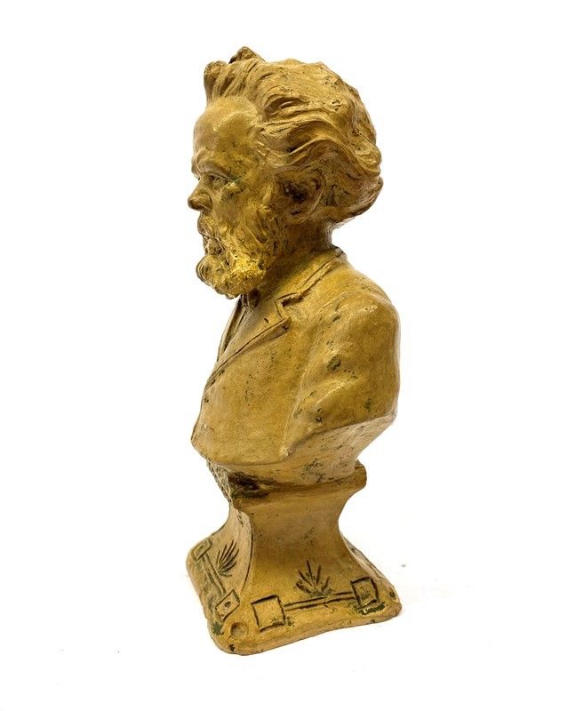 Scuola Toscana, XIX Sec. - Busto di Giosuè Carducci