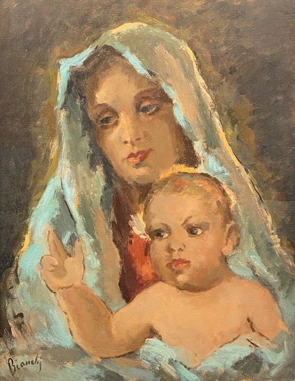 Alberto Bianchi - Madonna con Bambino