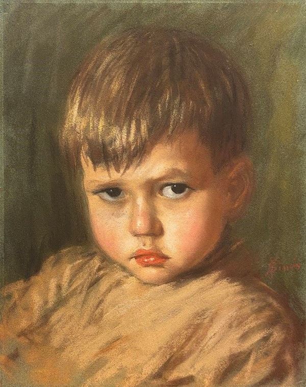 Filadelfo Simi - Ritratto di bambino