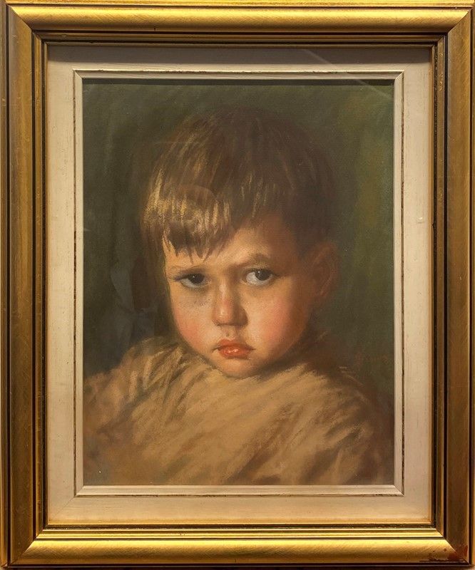 Filadelfo Simi - Ritratto di Bambino
