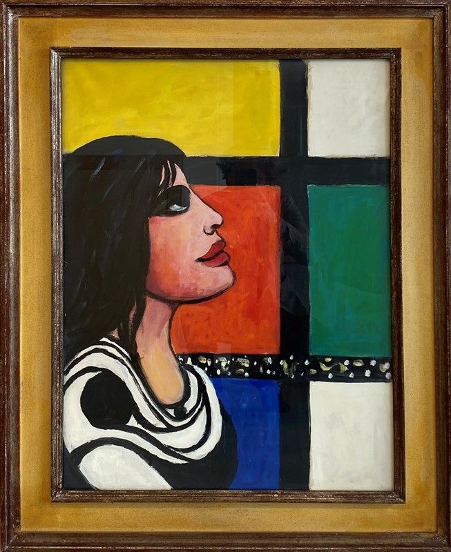 Pompeo Borra - Donna alla Finestra