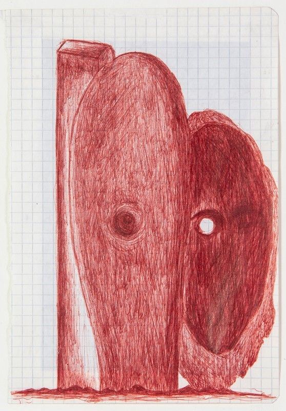Enzo Cucchi - Senza titolo