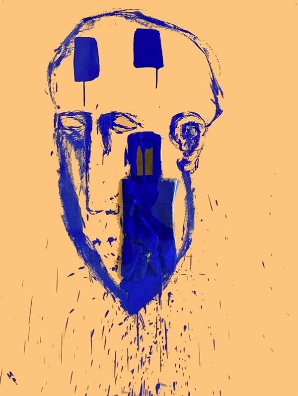 Mimmo Paladino - Senza titolo