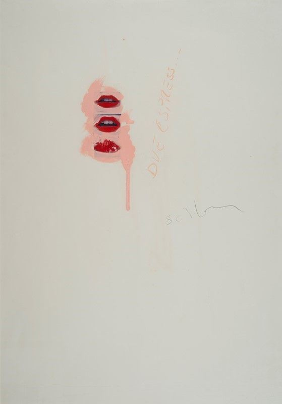 Mario Schifano - Two Espress