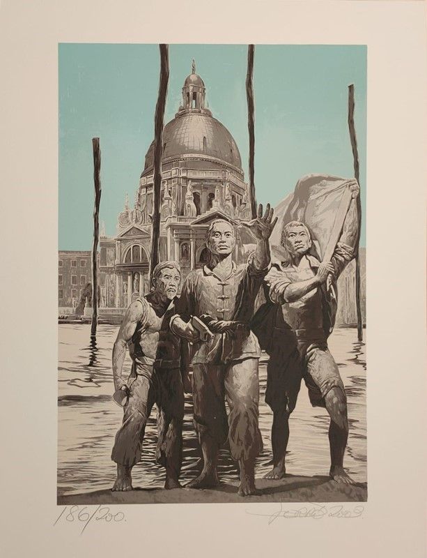 Erró - Cartella di 12 Opere