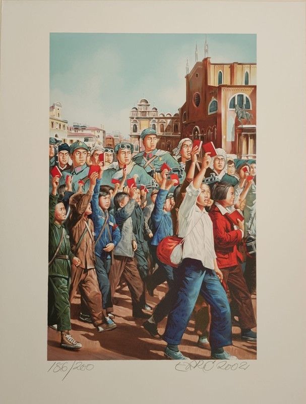 Erró - Cartella di 12 Opere