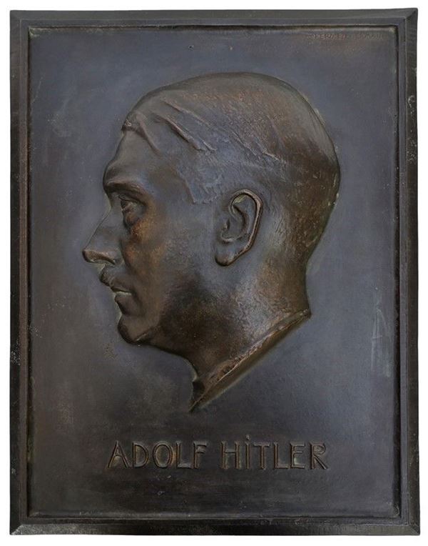 Anonimo, XX sec. - Profilo di Hitler
