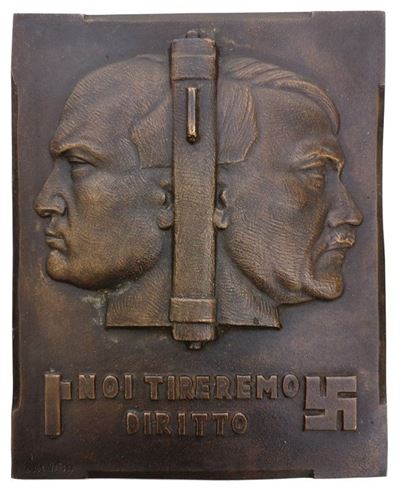 Profili Congiunti Hitler-mussolini - Noi Tireremo Dritto