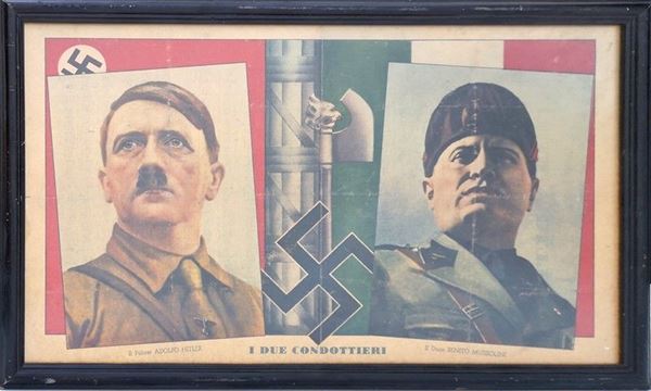 I due condottieri (fronte); Spartito (Retro)