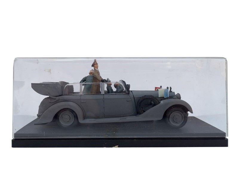 Mercedes con Hitler e Mussolini