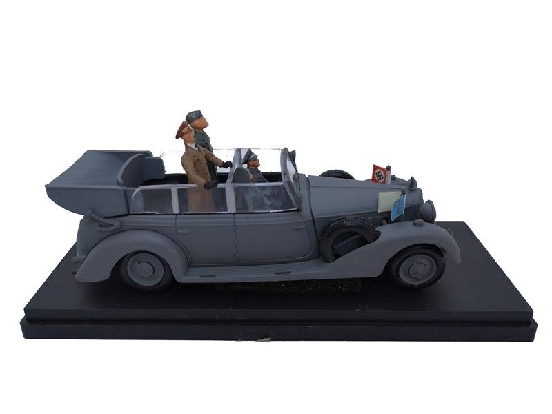 Mercedes con Hitler e Mussolini