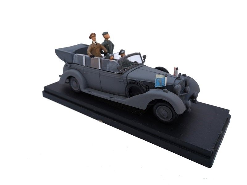 Mercedes con Hitler e Mussolini