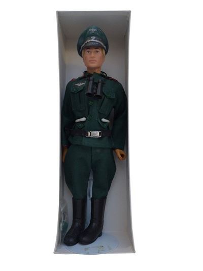 Nazi Officer Steven Smiles Green Uniform