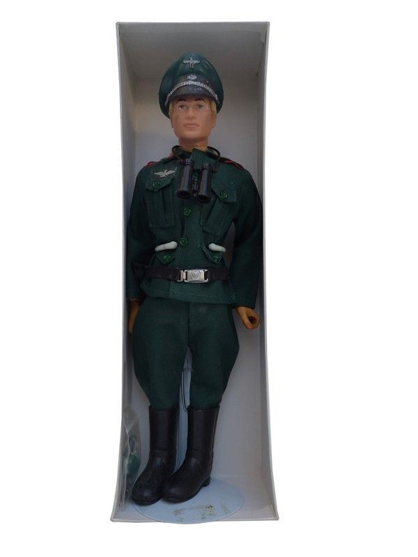 Nazi Officer Steven Smiles Green Uniform
