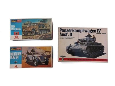 Ston Half Trak - Mercedes Benz G4 - Panzerkampf Wagen IV Ausf. D.