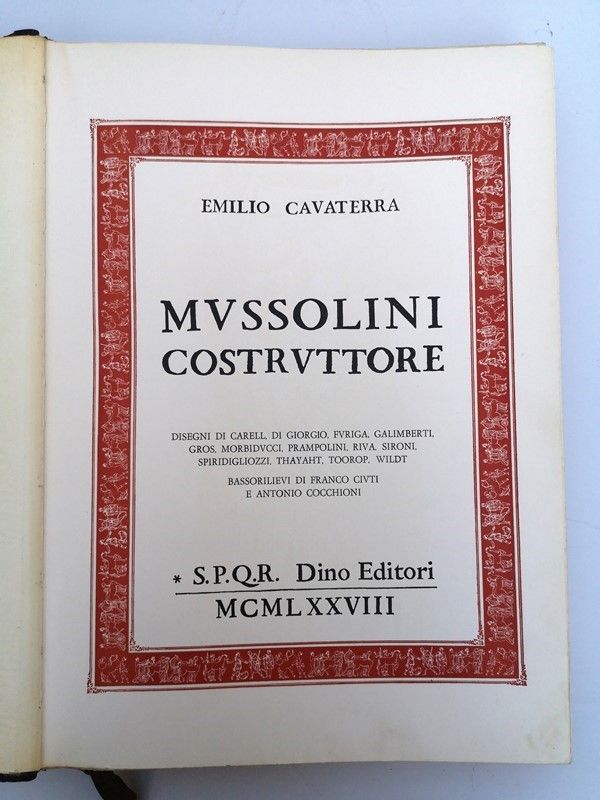 Mussolini Costruttore