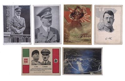 Sei Cartoline Viaggiate e Timbrate