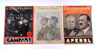 Due Riviste L'illustrazione Italiana -e una la Domenica del Corriere
