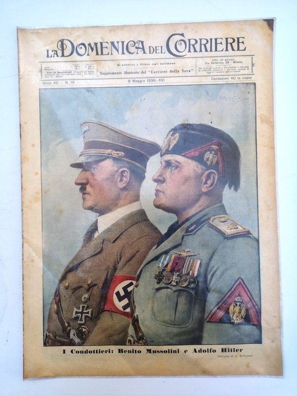 Due Riviste L'illustrazione Italiana -e una la Domenica del Corriere