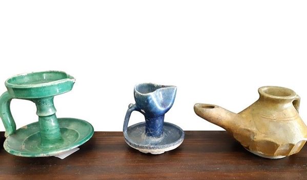 Tre vasi    - Asta Dipinti, Disegni, Mobili e Oggetti d'arte - Autori del XIX e XX sec - II - Galleria Pananti Casa d'Aste