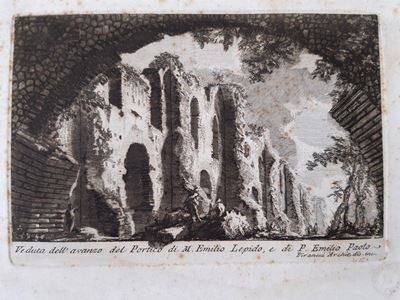Veduta Dell'avanzo del Portico di M. Emilio Lepido