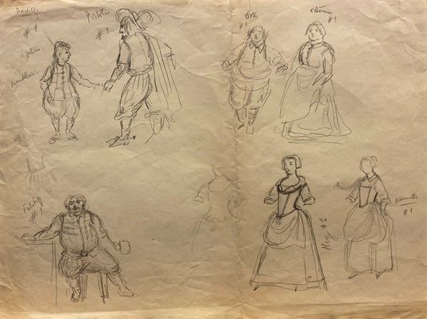 Franco Zeffirelli - Studio per Falstaff  