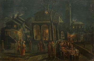 Fiera di Paese in Notturno