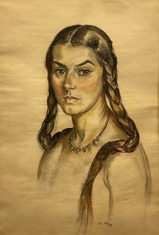 Marguerite Frey Surbek - Madre e Figlia