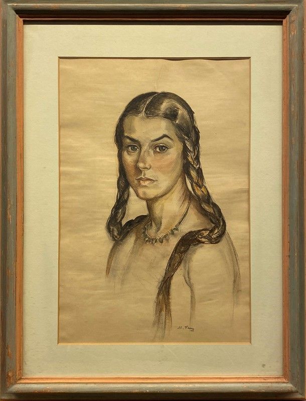 Marguerite Frey Surbek - Madre e Figlia