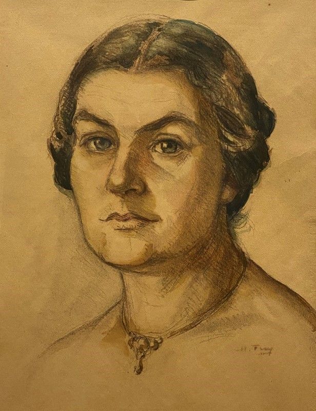 Marguerite Frey Surbek - Madre e Figlia
