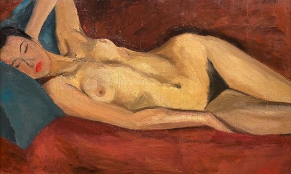 RAM (Ruggero Alfredo Michahelles) - Naked woman lying down